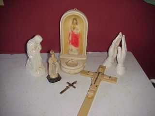 antique catholic statues in Collectibles