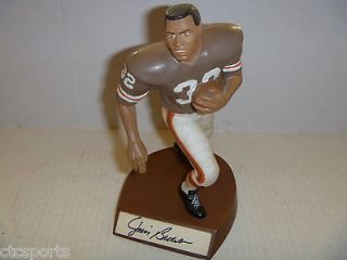 Jim Brown   Cleveland Browns Salvino Autographed Figurine   300 