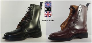 NPS Solovair Made In England Country Collection All Leather Brogue 