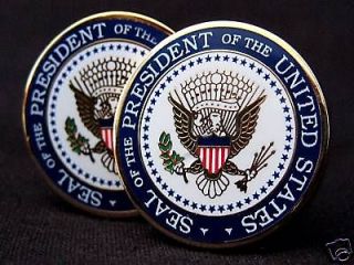 Ronald Reagan Presidential Cufflinks/ Seal of the President