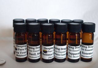   Oils LOT $56+ Aromatherapy Starter SET, Lavender Tea Tree Basil