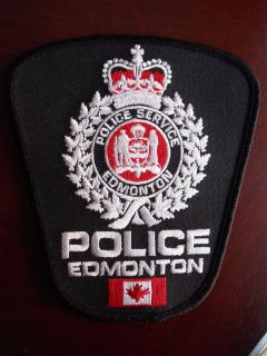 CITY OF EDMONTON CONSTABLE POLICE PATCH, ALBERTA, CANADA, OBSOLETE
