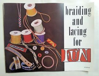   LACING FOR FUN BOOK 61935 00 Tandy Leather How to Braid & Lace Books