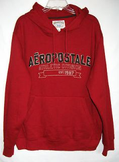 Aeropostale Hoodie Mens Womens Sweatshirt Distressed Hooded Size 