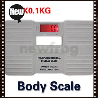   Portable Electronic Digital Bathroom Weight Body Scale 150kg Precision