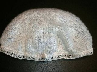 NWT Baby Beau & Belle Ivory Knit Cap 0 3M 3 9 Months