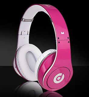 NEW  Beats by Dr. Dre Studio Headband Headphones   Pink