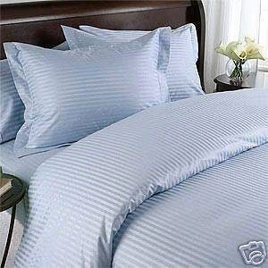 Sale 600TC USA Bedding Collection Stripe Blue 100% Cotton Choose 