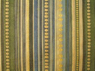 Contemporary Cotton Chenille Stripe Upholstery Fabric