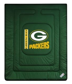 NFL GREEN BAY PACKERS LR (5) Piece Comforter Bed Set