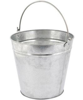 Heavy Duty Metal Bucket Galvanised Strong 15 litre Capacity for Fire 