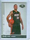 2008 Michael Beasley Topps Draft Day Rookie Autographed