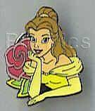   Beauty & the Beast Belle Princess Ball Gown Rose Flower Pose Sweet HK