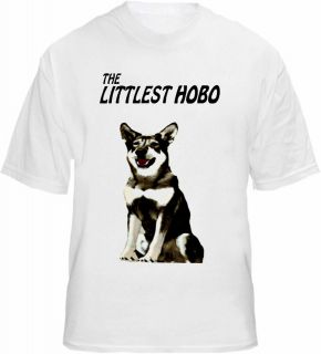 Littlest Hobo T shirt TV Dog Retro Little Hero