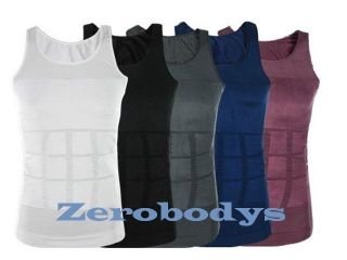 Zerobodys Mens Slimming Vest Body Shaper   Various Colors & Sizes