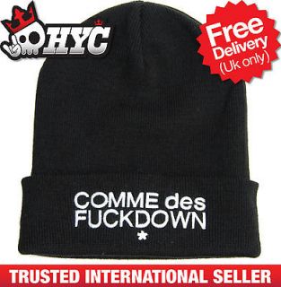 comme des fuckdown beanie hat . SHIPPED 