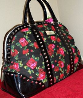 Betsey Johnson Dome Satchel NWT Twinkle Toes Very Lge Overnighter Or 