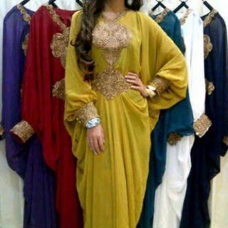 Moroccan Dubai india mumu embroidary abaya caftan kaftan maxi dress