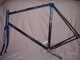  1989 Schwinn Le Tour Bicycle Frame Fork & Cranks 56 cm Chro moly