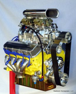 Big Block Chevy Engine 540ci 1000+hp Supercharged Pro Street Complete 