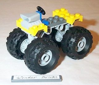 Lego Balloon Tire Wheel Monster Truck Chassis 8182 7893 Airplane 