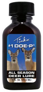 Tinks/Tinks #1 Doe P Deer Urine/Pee Buck Deer Hunting Lure Scent FAST 