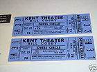 BILL COSBY 1971 UNUSED THEATER TICKETS With Will Call Envelope KRNT 