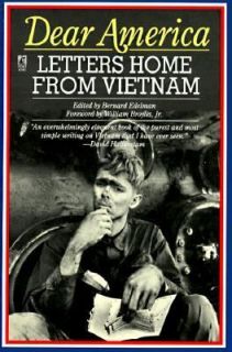   America Letters From Vietnam by Bernard Edelman 1987, Paperback