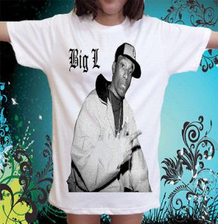 BIG L Hip Hop R&B Rapper Lil Wayne Tattoo Jay Z New T Shirt Sz.S