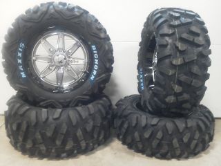   14 ATV / UTV Wheels 28 Maxxis BigHorn Tires Kawasaki Teryx Mule (4