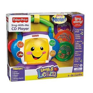  Laugh and N Learn Musical Learning Sing With Me CD Player NEW NIB