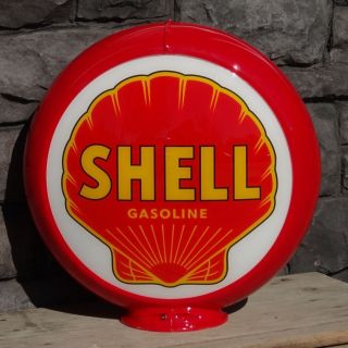 Shell Gasoline   13.5 Gas Pump Globe