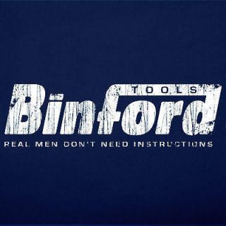 BINFORD TOOLS home improvement vintage funny T Shirt M