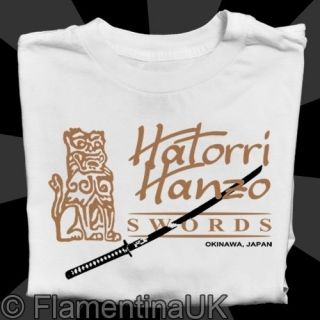 9165 HATORRI HANZO #2 SWORDS CRAFTING W T SHIRT inspired by KILL BILL