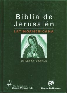 Biblia de Jerusalen Latinoamericana en Letra Grande 2009, Paperback 