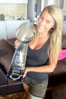 Super Bowl Trophy FULL SIZE Vince Lombardi Trophy. Any team and any 