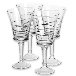 Nautica NSLSQ Goblets, Set of 4, 8 oz.