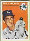 1994 1954 TOPPS ARCHIVES #13 BILLY MARTIN YANKEES A