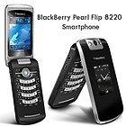New BlackBerry Pearl Flip 8220   Black (Unlocked) Smartphone