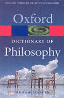   of Philosophy by Simon Blackburn 2007, Paperback, Revised