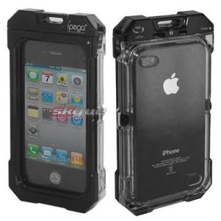 Black ipega 3M Waterproof Skin Protective Box Case Cover For Apple 