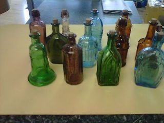 VINTAGE LOT OF 12 MINITURE BOTTLES NEW IN A BOX FROM LATE 60S