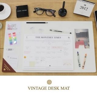 Vintage Desk Mat Nonslip Pad, Water Proof (additional color)
