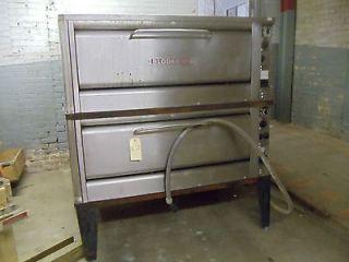 Blodgett 1201 S Double Stack Pizza Deck Oven Electric Works, Used