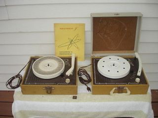 Heathkit JK 17 JK 17 Childrens Phonograph Record Player Turntable 
