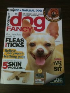 Lot Dog Fancy Magazine Chow Chow/Black and Tan Coonhound May 2011