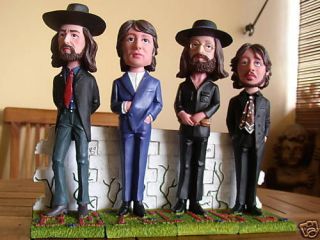 The Beatles Bobble Head Classic Resin 4 figures toys dolls best memory