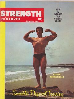 vintage bodybuilding magazines in Collectibles