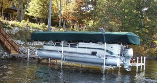 Replacement Canopy Boat Lift Cover Shorestation 24x120