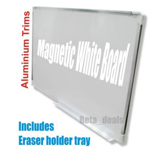   DRY WIPE WHITE BOARD NOTICE MEMO 3 X 2 ERASER 3 PENS LARGE QUALITY